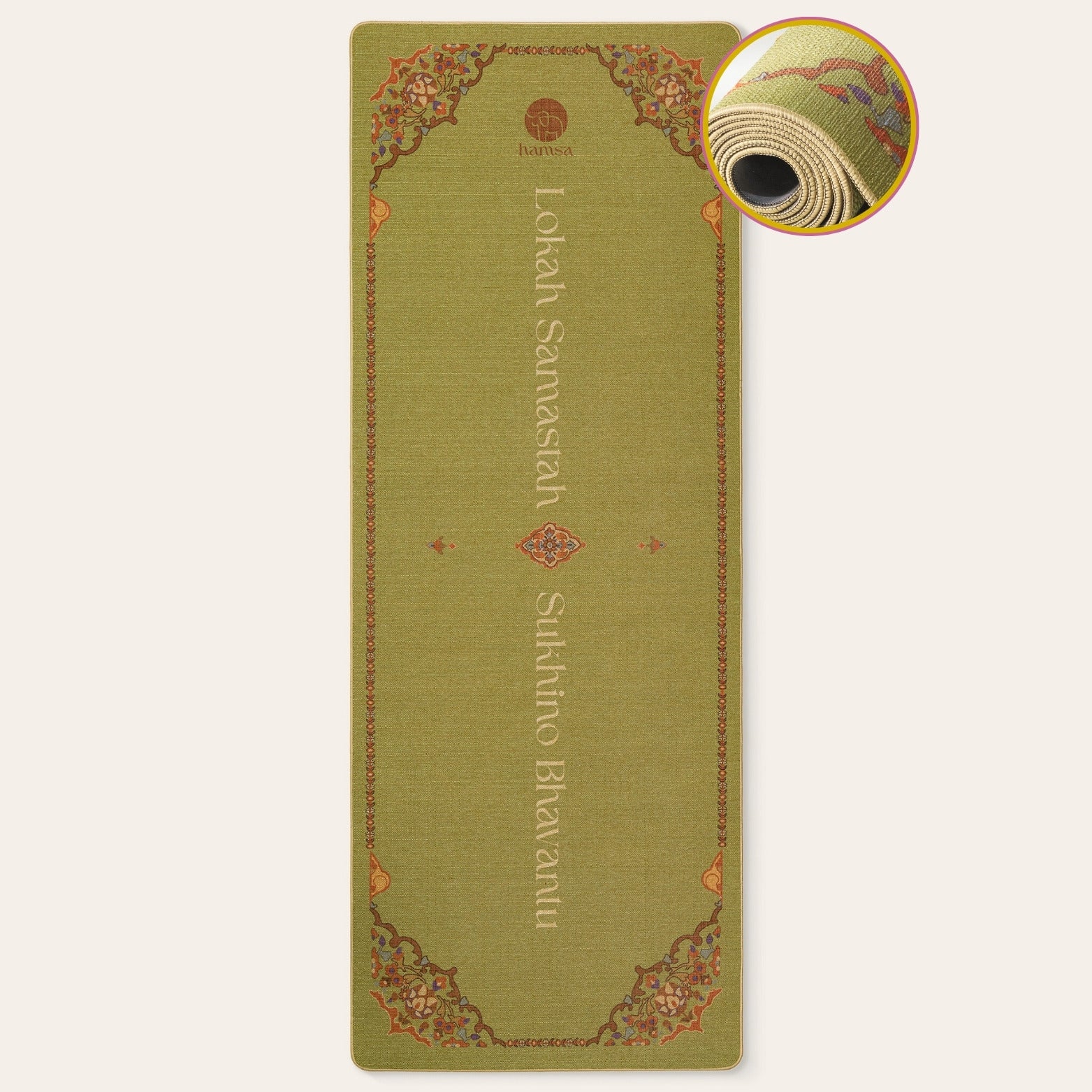 MagicMantra "Lokah" Matte – Organische Yogamatte Rutschfest
